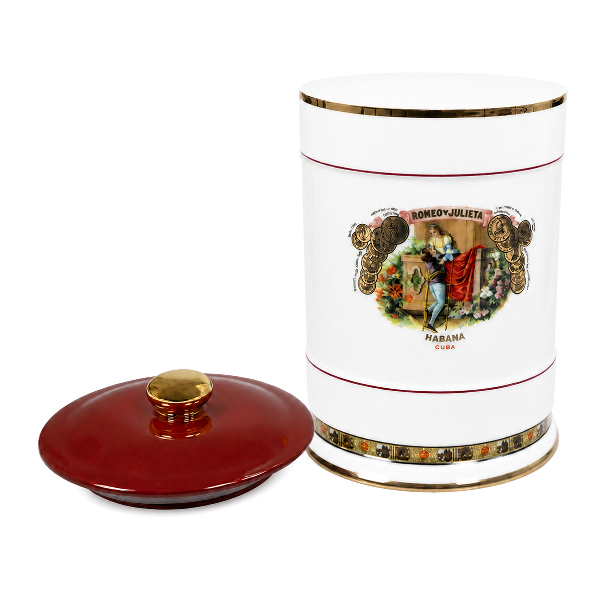 Habanos Romeo y Julieta Jar Humidor – 25 Cigars - 5