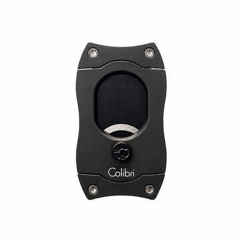 Colibri S-Cut Cigar Cutter, Black Blade