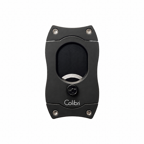 Colibri S-Cut Cigar Cutter, Black Blade